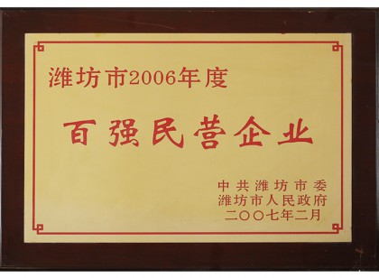 百強民營企業